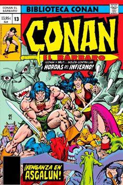 Biblioteca Conan: Conan el Bárbaro #13