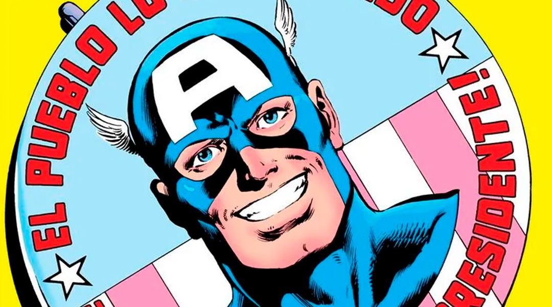 «Capitán América #8: El Capi, Presidente» (Marvel Gold) (Varios autores, Panini Cómics)