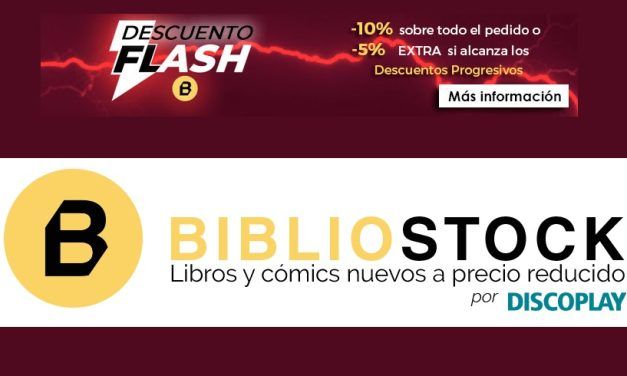 Bibliostock ofrece un descuento extra hoy