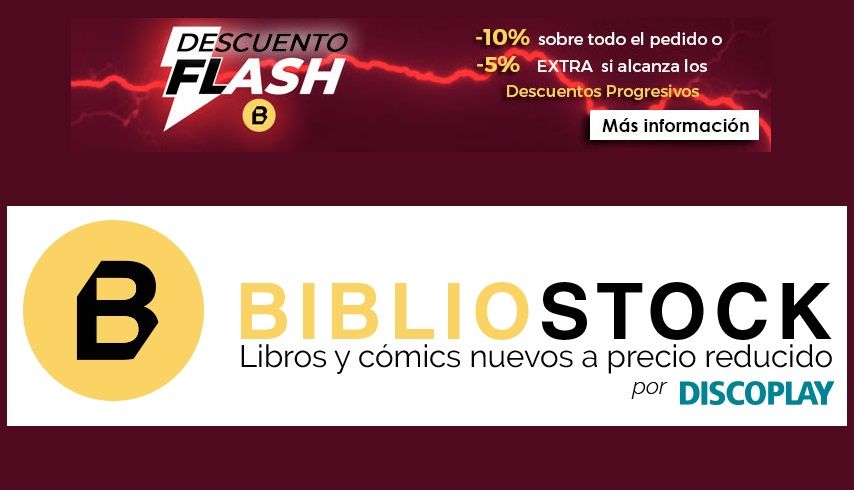 Bibliostock ofrece un descuento extra hoy