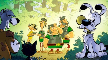"Ideafix y los irreductibles #6: El bosque luminoso" (Matthieu Choquet, Olivier Jean-Marie, Cedric Bacconnier y Jean Bastide, Salvat) Ideafix y los irreductibles #6: El bosque luminoso