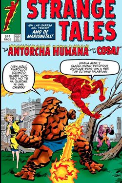 Strange Tales La Antorcha Humana y La Cosa (Marvel Limited Edition)