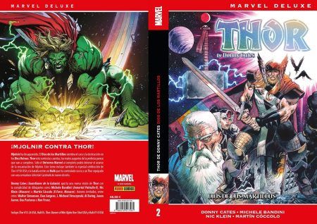 "Thor de Donny Cates #2: Dios de los martillos" (Donny Cates, Nic Klein y otros, Panini Cómics) Marvel Deluxe. Thor de Donny Cates #2 Dios de los martillos