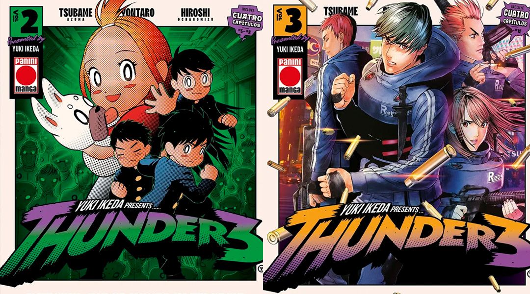 «Thunder 3 #2 y #3» (Yuki Ikeda, Panini Manga)