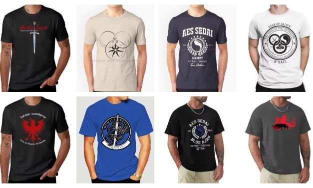 10 camisetas económicas de La Rueda del Tiempo