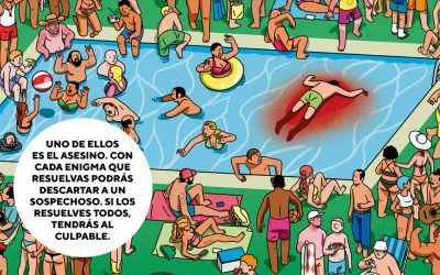 «El crimen del verano: El cuaderno vacacional de Crímenes ilustrados» (Modesto García, Plaza & Janés)