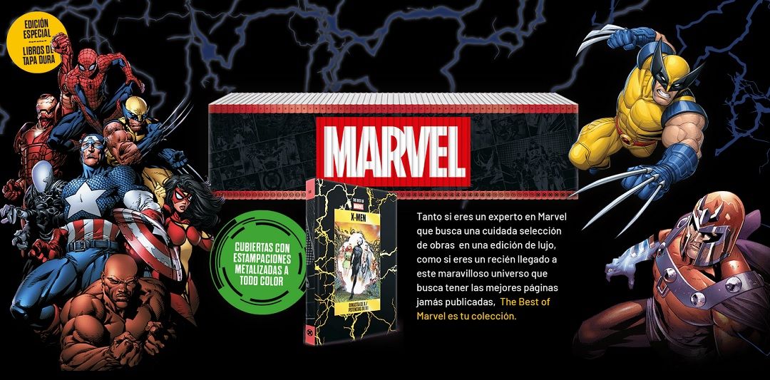 Salvat ya anuncia su coleccionable «The Best of Marvel»
