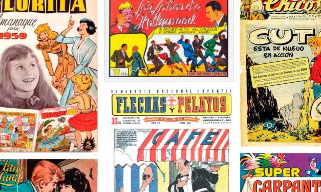 «¡Yo quiero un tebeo! Los tebeos desde la posguerra a la Transición» (Pedro Delgado Cavilla, Diábolo Ediciones)