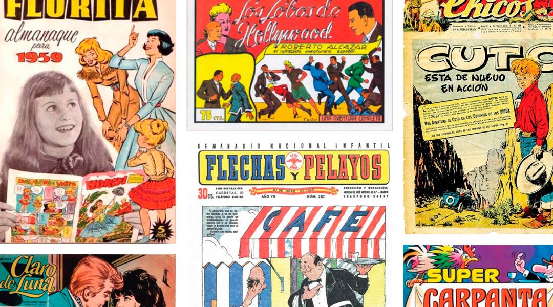 «¡Yo quiero un tebeo! Los tebeos desde la posguerra a la Transición» (Pedro Delgado Cavilla, Diábolo Ediciones)