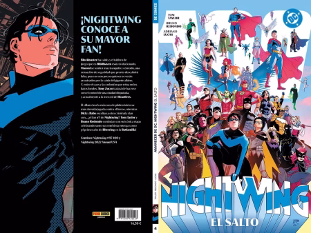 "Amanecer de DC. Nightwing #4" (Tom Taylor y Bruno Redondo, Panini Cómics) DC Premiere. Amanecer de DC. Nightwing 4