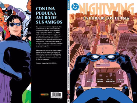 "Amanecer de DC. Nightwing #5" (Tom Taylor, Bruno Redondo y otros, Panini Cómics) DC Premiere. Amanecer de DC. Nightwing 5