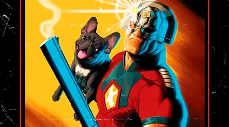 "¡El Pacificador se esfuerza mucho!" (DC Black Label) (Steve Pugh y Kyle Starks, Panini Cómics) DC Black Label. ¡El Pacificador se esfuerza mucho!