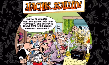 Bruguera presenta la última historia inédita de Francisco Ibáñez Francisco Ibáñez Hachís... ¡salud!