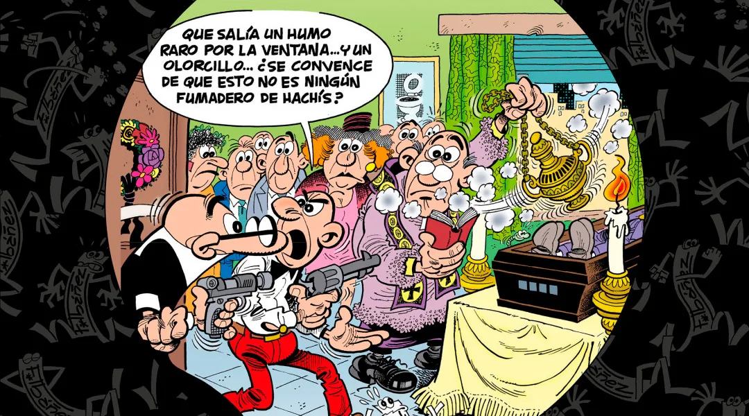 «Ibáñez Mítico #1: Hachís… ¡salud!» (Francisco Ibáñez, Bruguera Clásica)