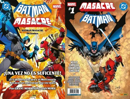"Masacre/Batman #1" (Zeb Wells, Greg Capullo y otros, Panini Cómics) Masacre/Batman