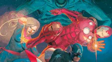 "Aliens vs. Vengadores" (Jonathan Hickman y Esad Ribic, Panini Cómics) Aliens vs. Vengadores