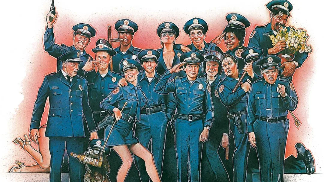 «Loca academia de policía» (Hugh Wilson, 1984)