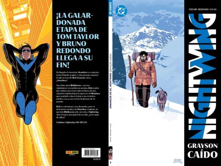 "Nightwing #7" (Tom Taylor y Bruno Redondo, Panini Cómics) DC Premiere. Amanecer de DC. Nightwing 7