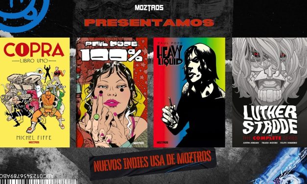 Moztros anuncia cuatro nuevas títulos exclusivos de cómics USA