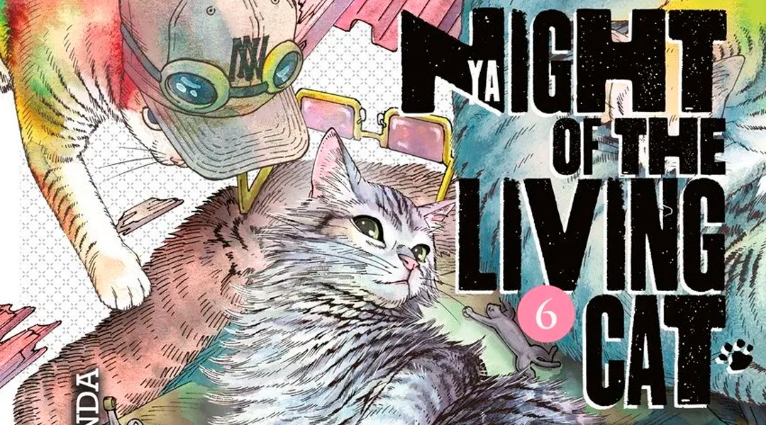 «Nyaight of the living cat #6» (Hawkman y Mecha-roots, Panini Manga)