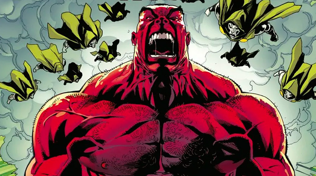 «Un mundo bajo Muerte: Hulk Rojo #2» (Geoff Shaw y Benjamin Percy, Panini Cómics)