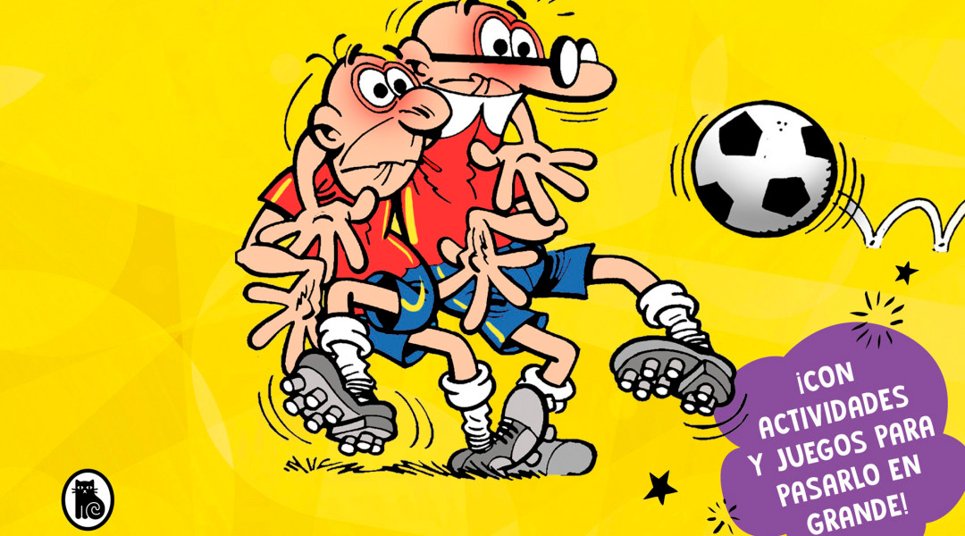 «Mi primer Mortadelo y Filemón: ¡Cracks del balón!» (Francisco Ibáñez, Bruguera Clásica)
