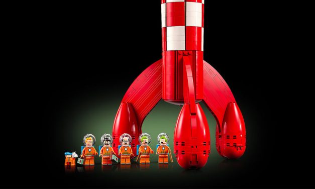 Con LEGO y Tintín, ¡nos vamos a la Luna!