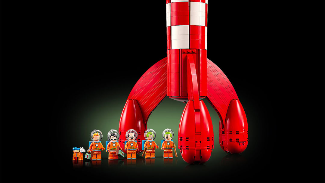 Con LEGO y Tintín, ¡nos vamos a la Luna!