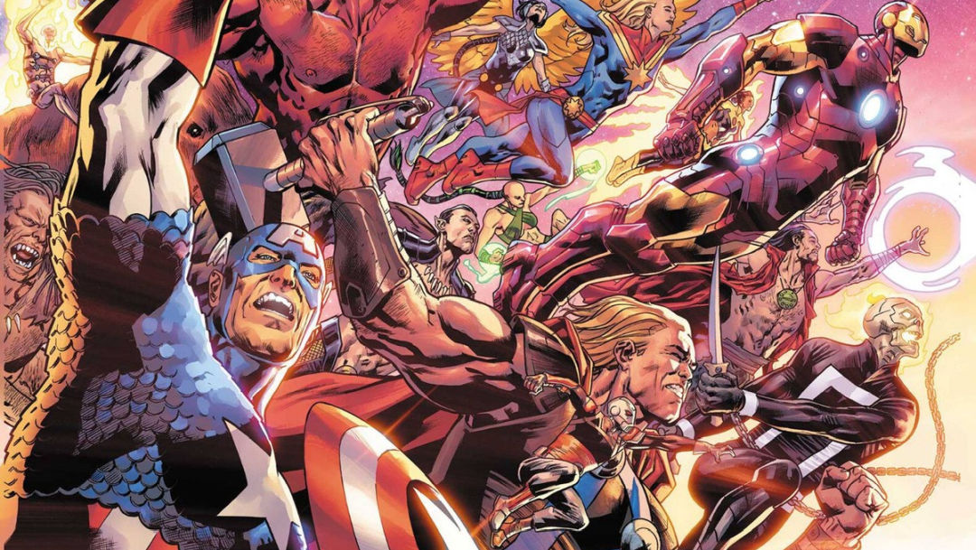 «Los Vengadores #15: Vengadores, reuníos» (Marvel Premiere) (Jason Aaron, Bryan Hith, Javier Garrón y otros, Panini Cómics)