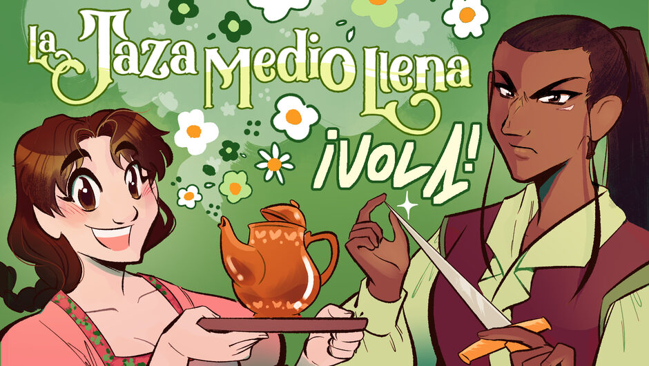 Laurielle nos invita al Verkami de «La Taza Medio Llena»