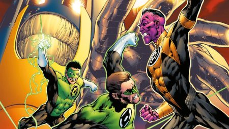 "Biblioteca Green Lantern de Geoff Johns #8: La Guerra de Sinestro Corps. Tercera Parte" (Geoff Johns y otros autores, Panini Cómics) bibliotecagreenlantern8_destacada