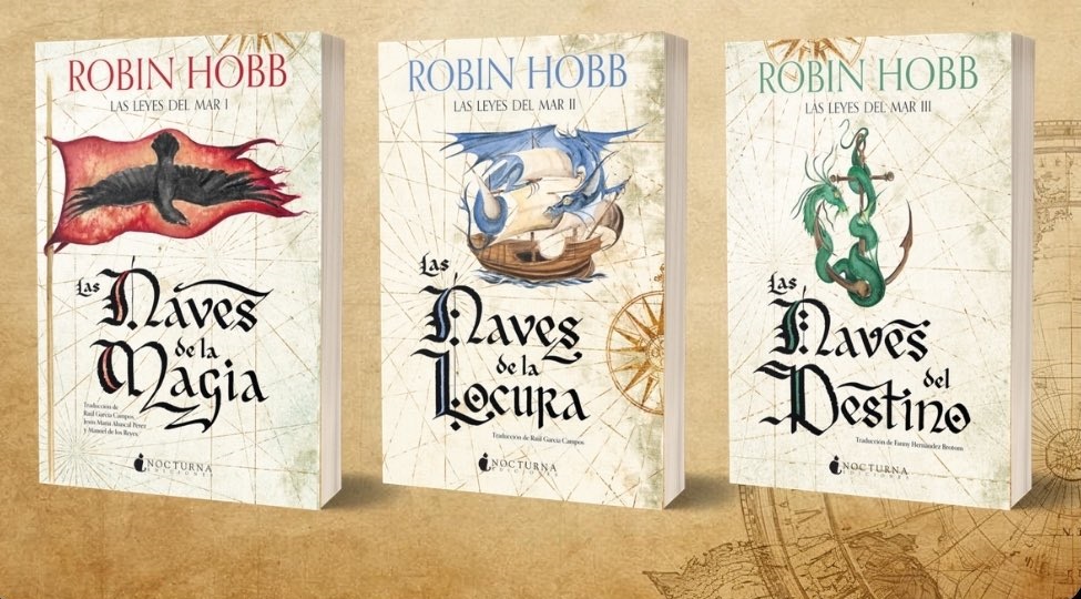 Nocturna anuncia la publicación de la trilogía «Las leyes del Mar»