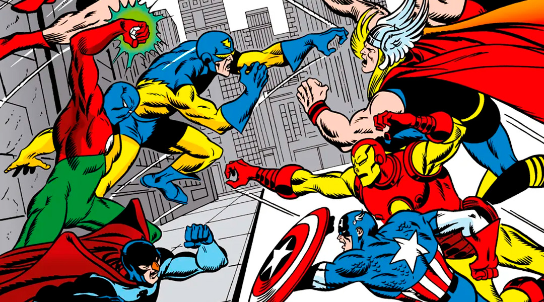 «Biblioteca Marvel: Los Vengadores #13» (Roy Thomas, Sal Buscema y Barry Smith, Panini Cómics)