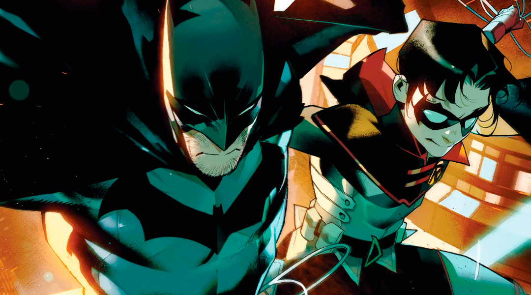 «Amanecer de DC. Batman y Robin #1» (Howard Porter, Joshua Williamson, Mikel Janín y Simone Di Meo, Panini Cómics)