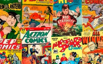 «Los primeros superhéroes. Todos los personajes de la edad de oro del cómic norteamericano» (Pedro Angosto, Diábolo Ediciones)
