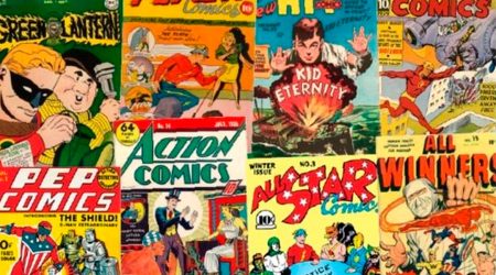 "Los primeros superhéroes. Todos los personajes de la edad de oro del cómic norteamericano" (Pedro Angosto, Diábolo Ediciones) Los primeros superhéroes. Todos los personajes de la edad de oro del cómic norteamericano
