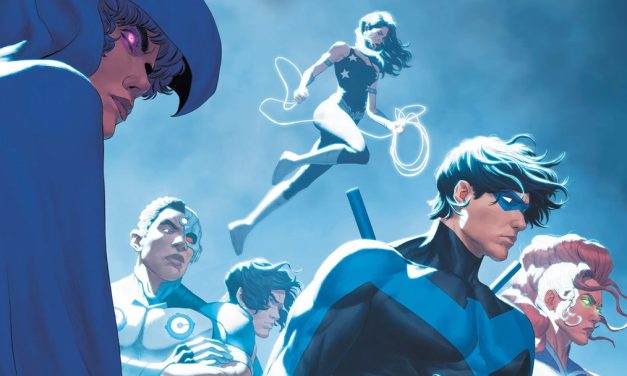 «Titanes #3: La reina de oscuras alas» (Tom Taylor, Lucas Meyer y otros, Panini Cómics)